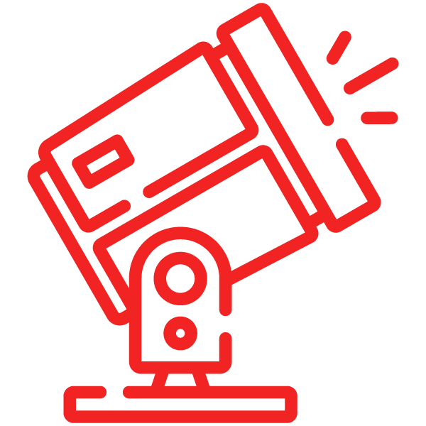 Icono de proyector para eventos